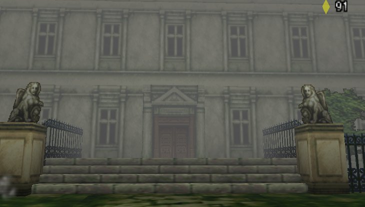 The Villa's Front Entrance